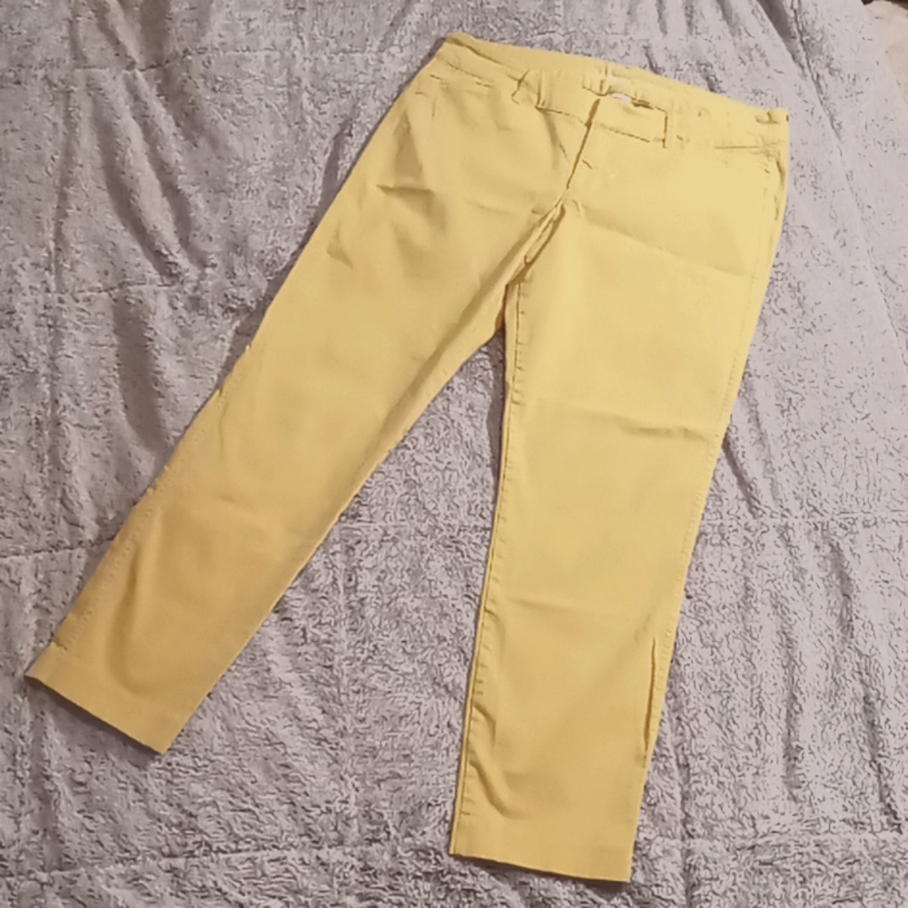 Old NavyvPants, Never Worn, Size 8, Yellow